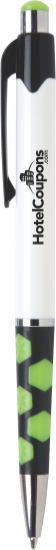 Mardi Gras® Hex Pen (Pat #D709,951) Lime Green 